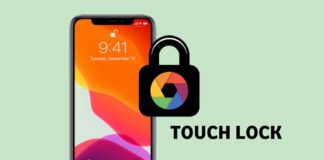 Touch Lock screen