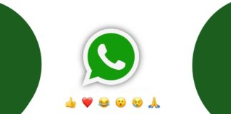 WhatsApp messages emoji reaction feature