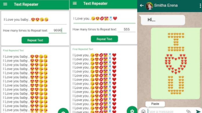 Text Repeater Best Android App