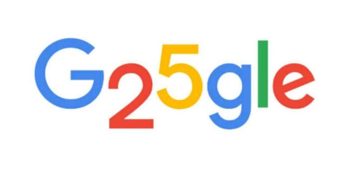 Google 25th Birthday Doodles