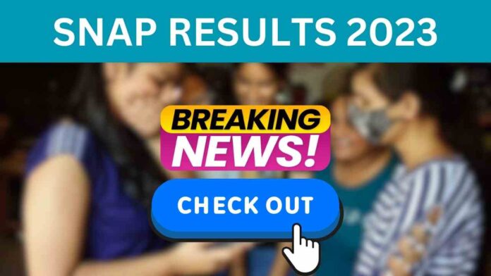 SNAP 2023 Results Out
