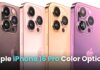 Apple iPhone 16 Pro Color Options