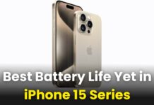iPhone 15 Series Had a Best Battery Life