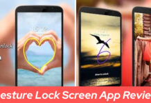 Gesture Lock Screen App Review