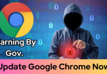 Government Issues Warning to Google Chrome