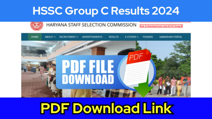 HSSC Group C Results 2024