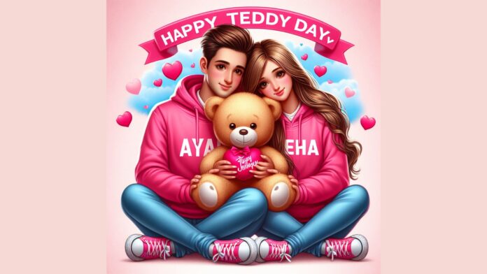 Happy Teddy Day AI Photo