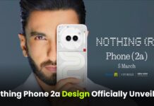Nothing Phone 2a Design