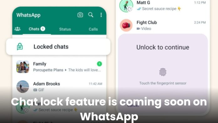 Chat lock feature is coming soon on WhatsApp on all connected devices