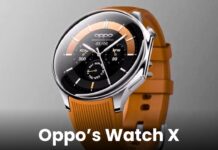Oppo Launches Watch X