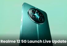 Realme 12 5G Launch Live Update