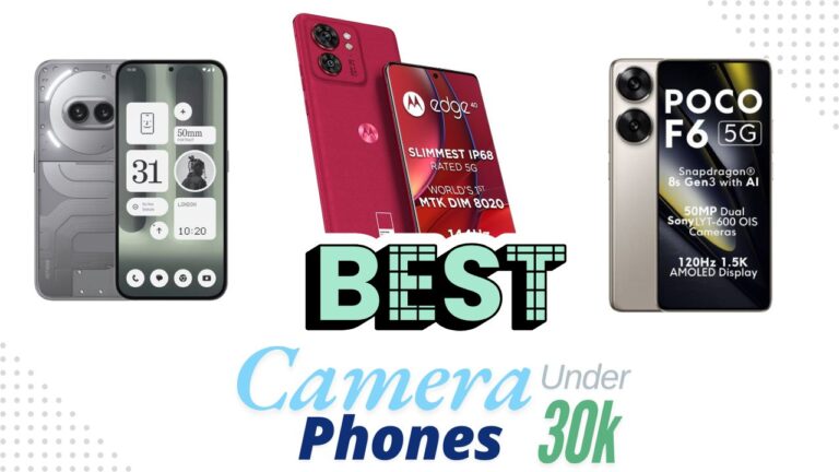 Top Camera Phones Under ₹30,000 in November 2024 : Vivo T3 Ultra and Rivals