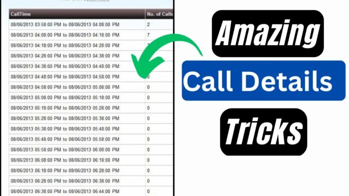 Learn all about Call Details Learn all about Call Details
