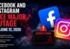 Facebook and Instagram Outage