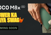 Poco M8x 5G Teased Ahead of India Launch: Design and Key Features Revealed Poco M8x 5G